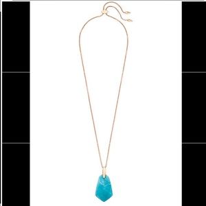 Kendra Scott Rose Gld Cam Necklace